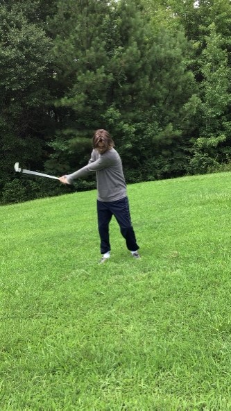 Screen Shot of Golf Swing